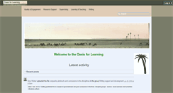 Desktop Screenshot of oasis-for-learning.net